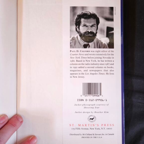 The Rush Limbaugh Story by Paul D. Colford Talent on Loan From God Hard Cover - Picture 7 of 11